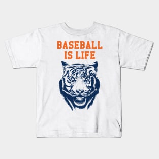 Baseball is Life Kids T-Shirt